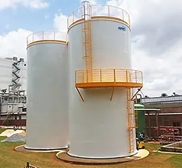 Reservatório Cilíndrico Vertical com Fundo Reto 